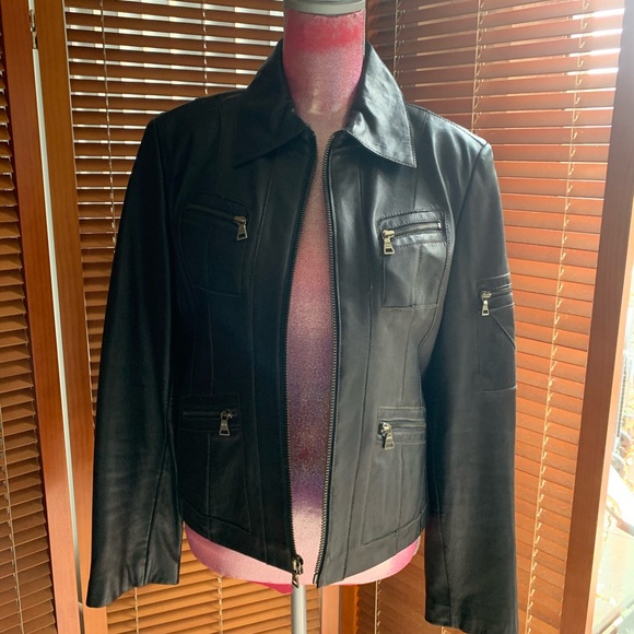Genuine Leather Jacket - Picture 2 of 8